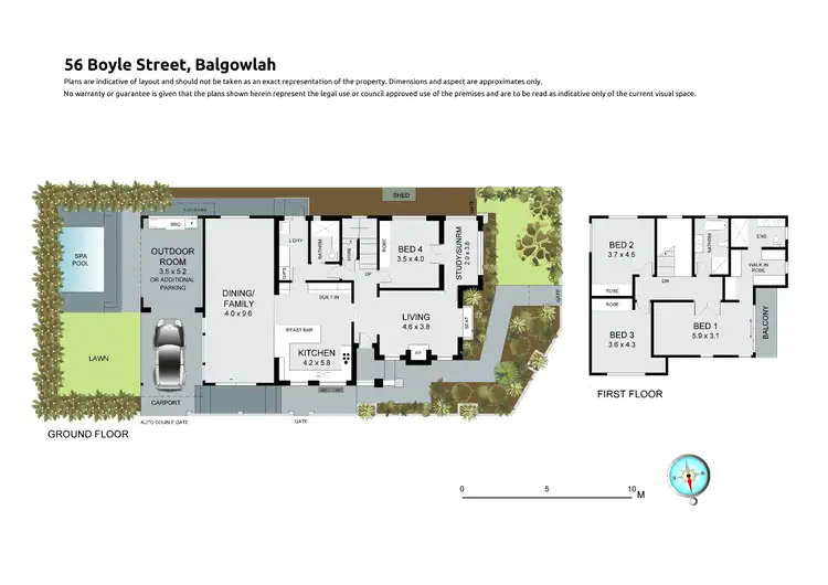 Floorplan of Homely house listing, 56 Boyle Street, Balgowlah NSW 2093