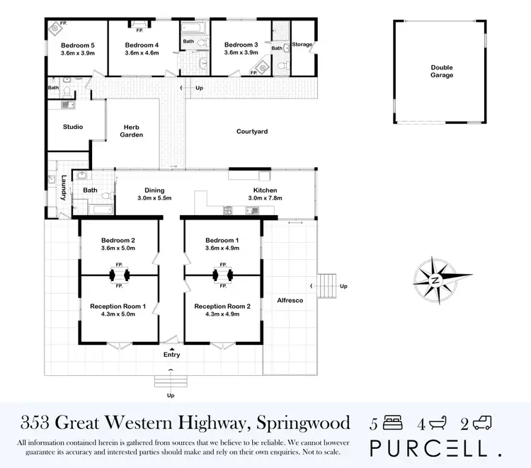 Floorplan of Homely house listing, 353 Great Western Highway, Springwood NSW 2777