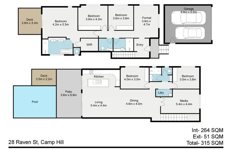 Floorplan of Homely house listing, 28 Raven Street, Camp Hill QLD 4152