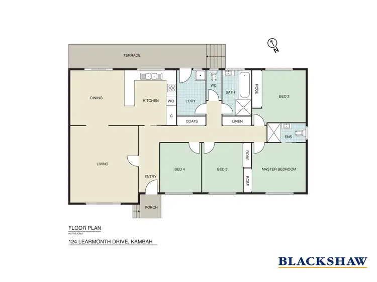 Floorplan of Homely house listing, 124 Learmonth Drive, Kambah ACT 2902