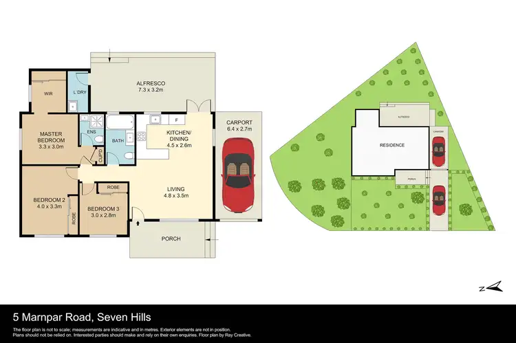 Floorplan of Homely house listing, 5 Marnpar Road, Seven Hills NSW 2147