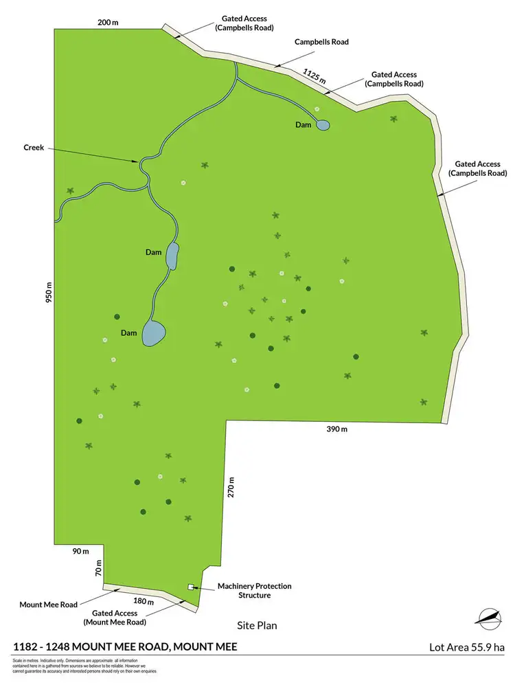 Floorplan of Homely land listing, LOT 1, 1182-1248 Mount Mee Road, Mount Mee QLD 4521