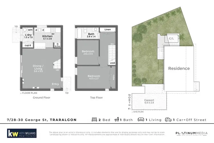 Floorplan of Homely unit listing, 7/28-30 George Street, Traralgon VIC 3844
