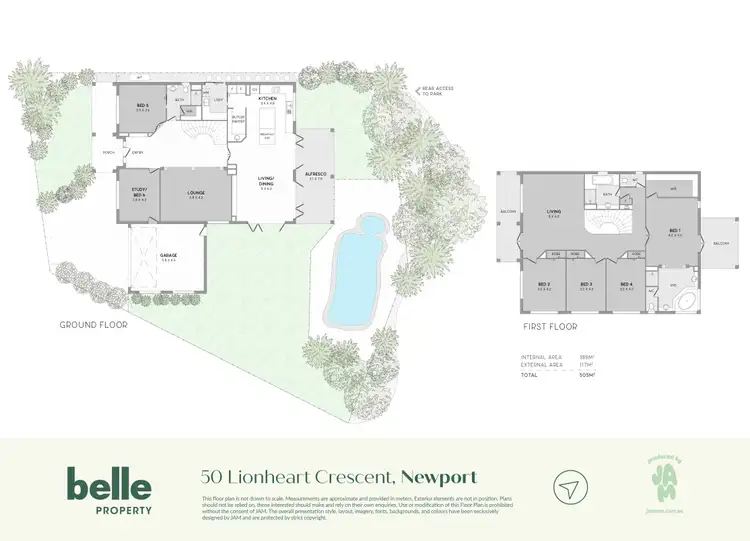 Floorplan of Homely house listing, 50 Lionheart Crescent, Newport QLD 4020