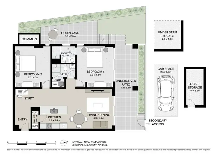 Floorplan of Homely apartment listing, 2/235 Homebush Road, Strathfield NSW 2135