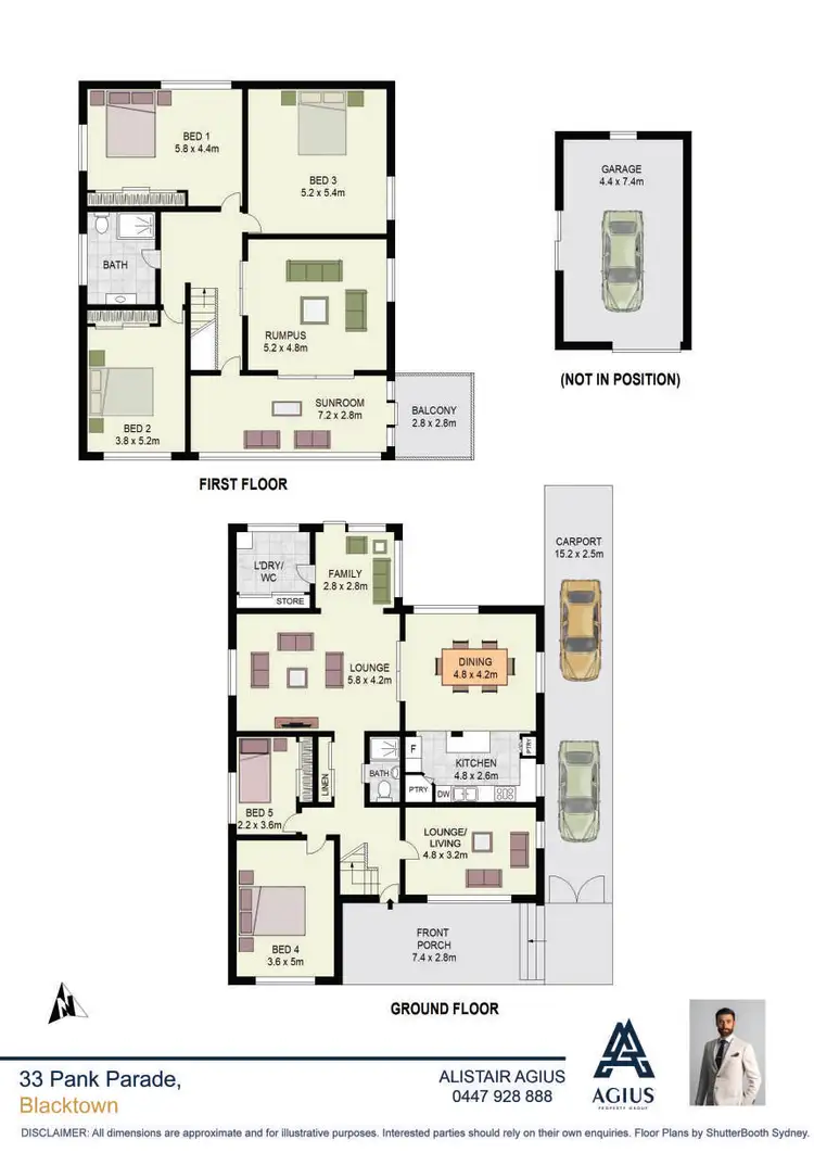 Floorplan of Homely house listing, 33 Pank Parade, Blacktown NSW 2148