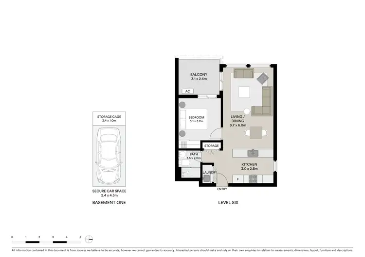 Floorplan of Homely apartment listing, 3602/50 Pemberton Street, Botany NSW 2019