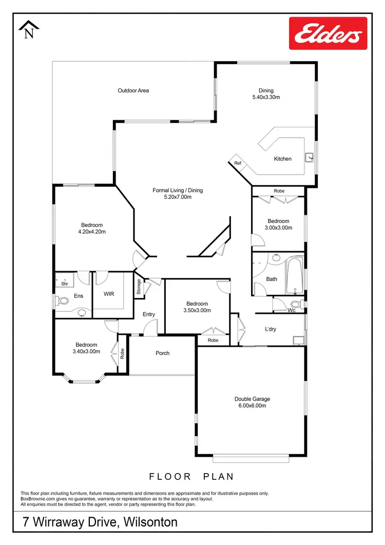 Floorplan of Homely house listing, 7 Wirraway Drive, Wilsonton QLD 4350