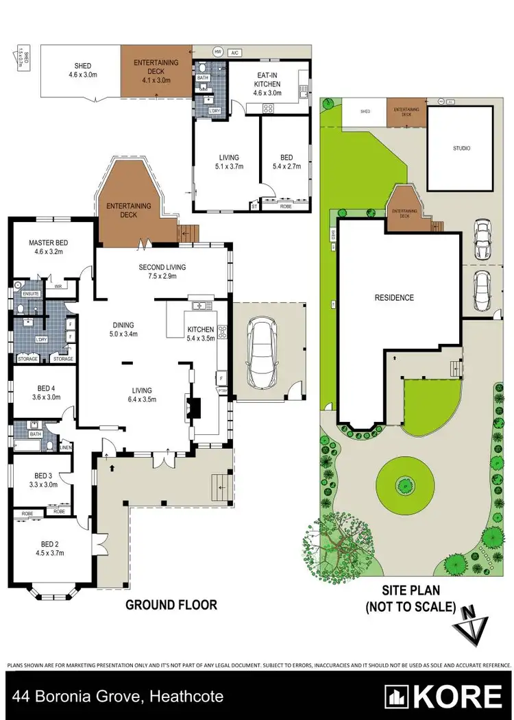 Floorplan of Homely house listing, 44 Boronia Grove, Heathcote NSW 2233