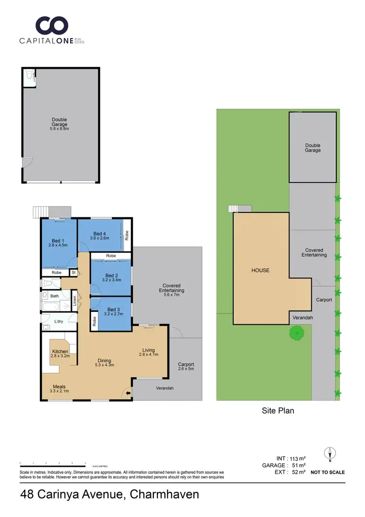 Floorplan of Homely house listing, 48 Carinya Street, Charmhaven NSW 2263