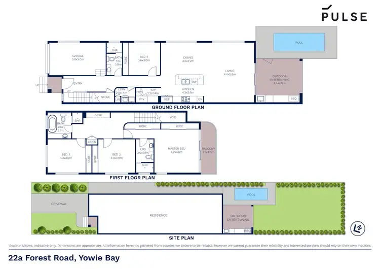Floorplan of Homely house listing, 22a Forest Road, Yowie Bay NSW 2228