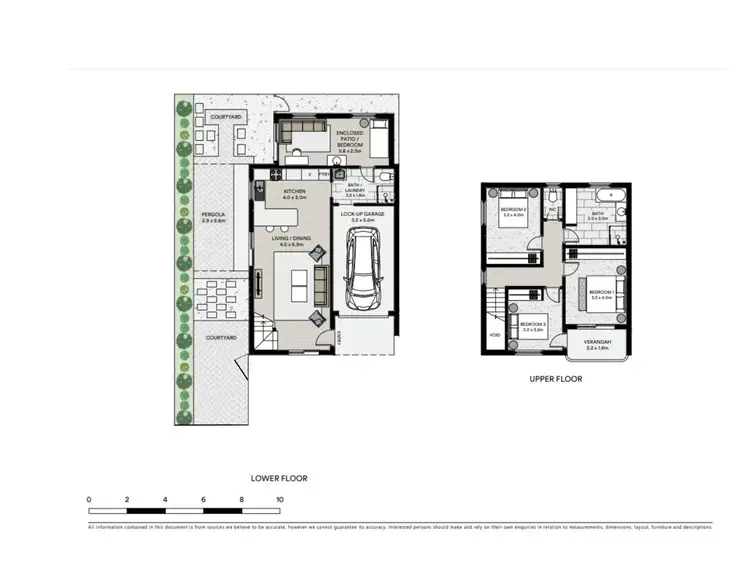 Floorplan of Homely townhouse listing, 1/15 Vincent Street, Coffs Harbour NSW 2450