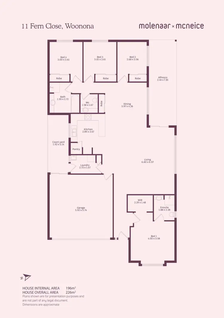 Floorplan of Homely house listing, 11 Fern Close, Woonona NSW 2517