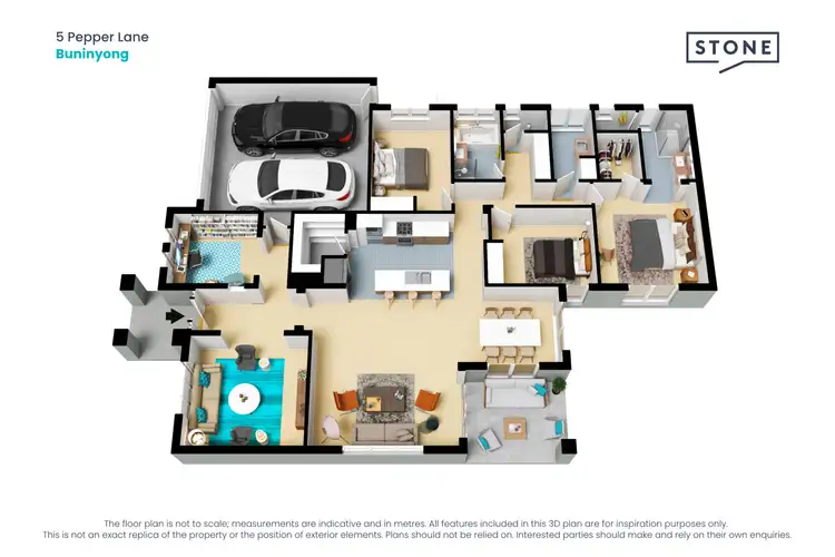Floorplan of Homely house listing, 5 Pepper Lane, Buninyong VIC 3357