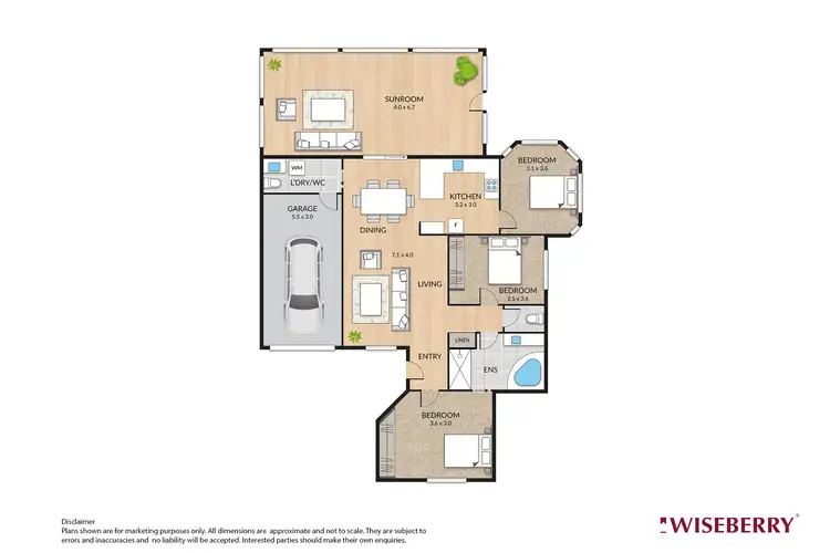 Floorplan of Homely house listing, 6b Treeview Place, Mardi NSW 2259