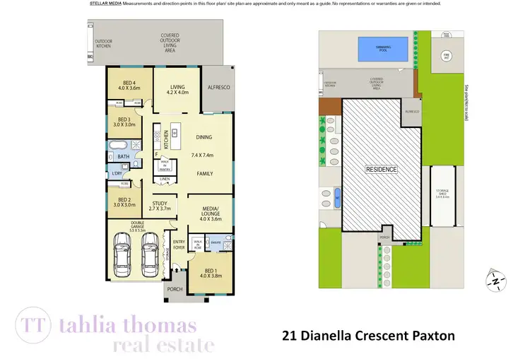 Floorplan of Homely house listing, 21 Dianella Crescent, Paxton NSW 2325