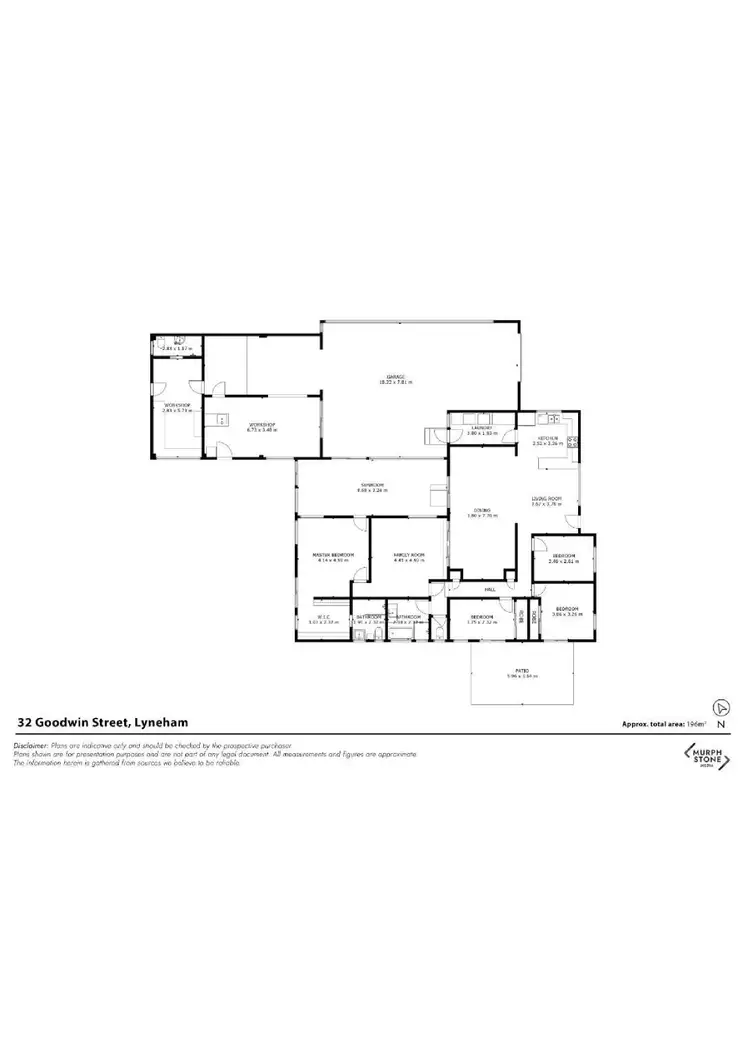 Floorplan of Homely house listing, 32 Goodwin Street, Lyneham ACT 2602