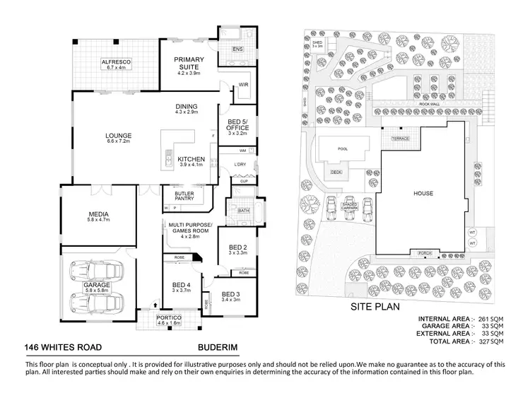 Floorplan of Homely house listing, 146 Whites Road, Buderim QLD 4556