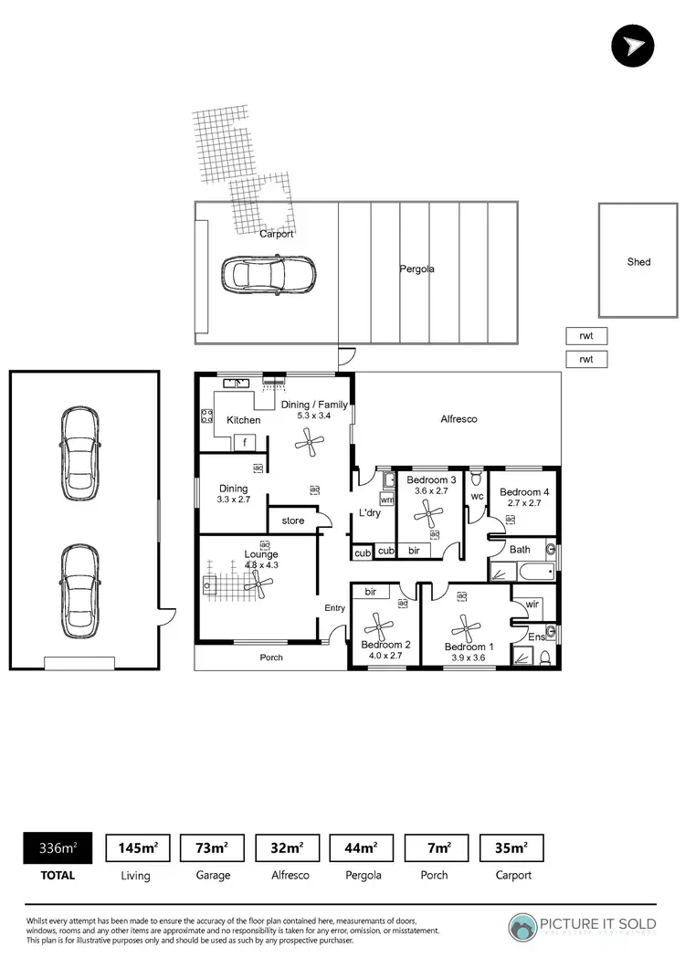 Floorplan of Homely house listing, 1085 Stebonheath Road, Munno Para West SA 5115