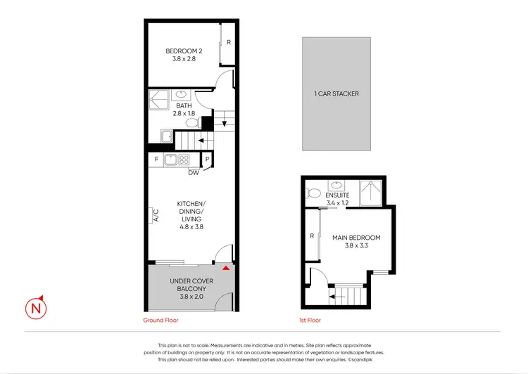 Floorplan of Homely apartment listing, G05/5 Blanch Street, Preston VIC 3072