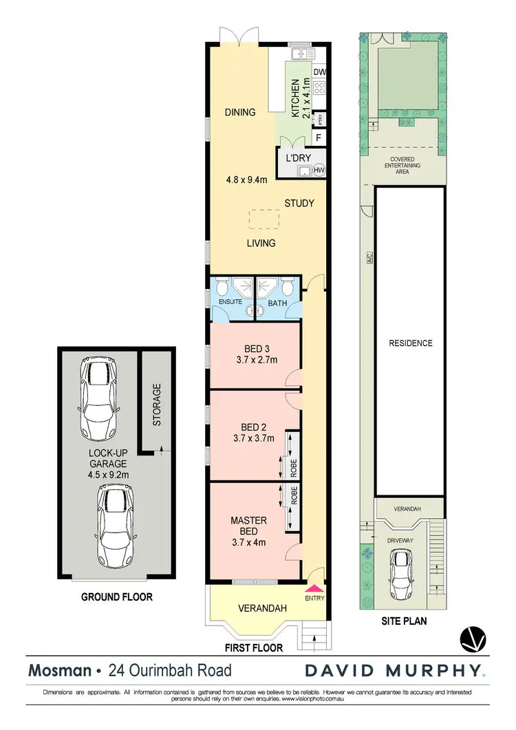 Floorplan of Homely house listing, 24 Ourimbah Road, Mosman NSW 2088