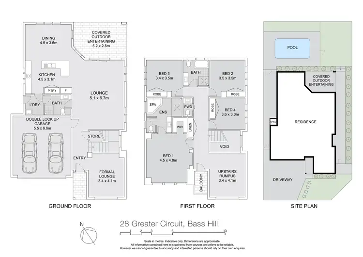 Floorplan of Homely house listing, 28 Greater Circuit, Bass Hill NSW 2197
