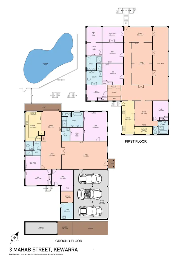 Floorplan of Homely house listing, 3 Mahab Street, Kewarra Beach QLD 4879