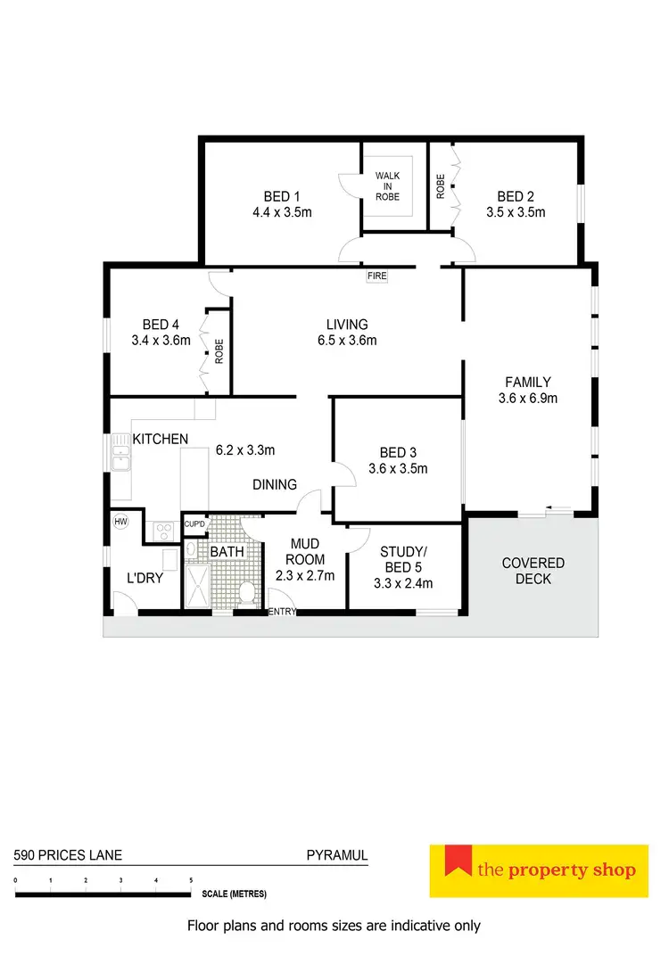 Floorplan of Homely rural property listing, 590 Prices Lane, Mudgee NSW 2850