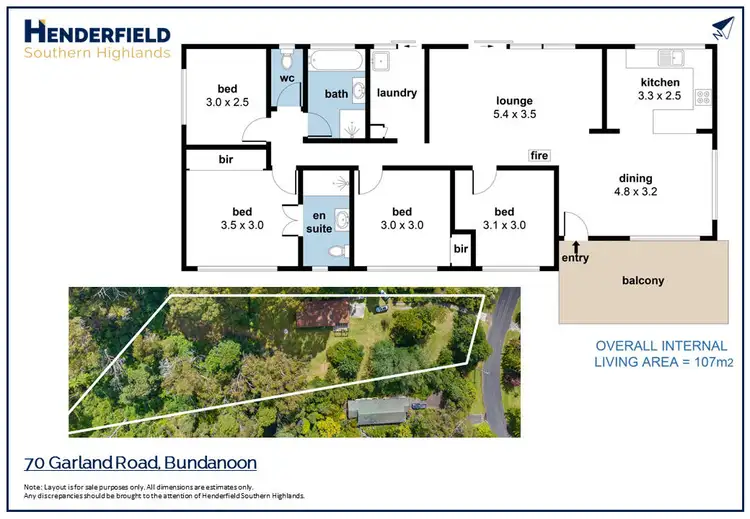 Floorplan of Homely house listing, 70 Garland Road, Bundanoon NSW 2578