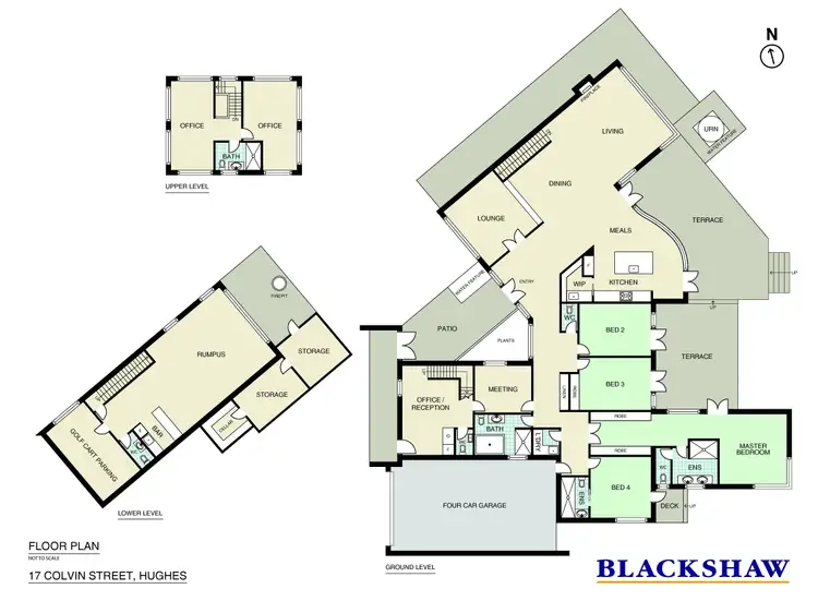 Floorplan of Homely house listing, 17 Colvin Street, Hughes ACT 2605
