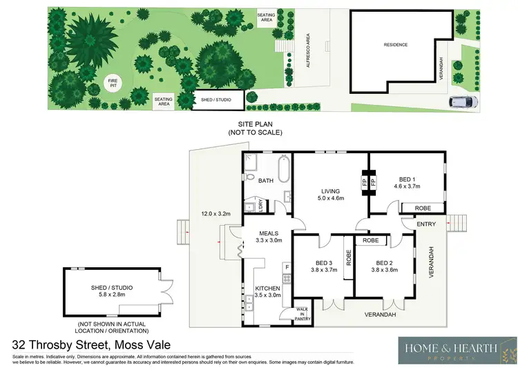 Floorplan of Homely house listing, 32 Throsby Street, Moss Vale NSW 2577