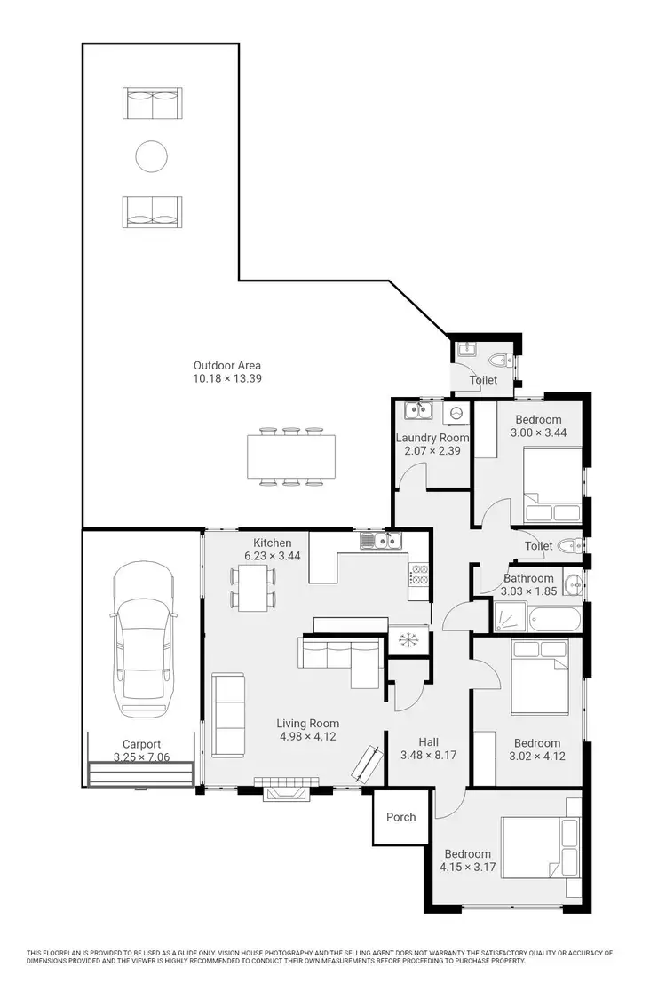 Floorplan of Homely house listing, 22 Leonard Street, Mildura VIC 3500
