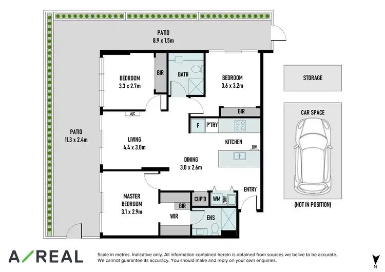 Floorplan of Homely apartment listing, G02/17 Poplar Street, Box Hill VIC 3128