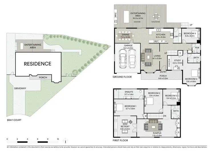 Floorplan of Homely house listing, 18 Bray Court, North Rocks NSW 2151
