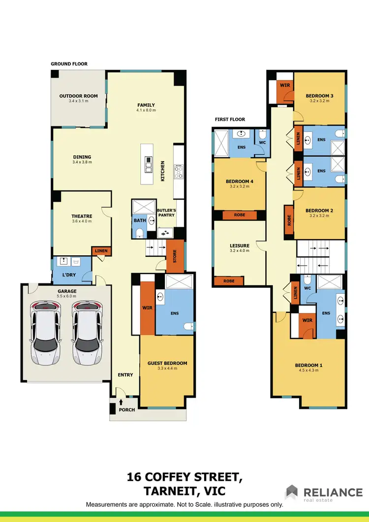 Floorplan of Homely house listing, 16 Coffey Street, Tarneit VIC 3029