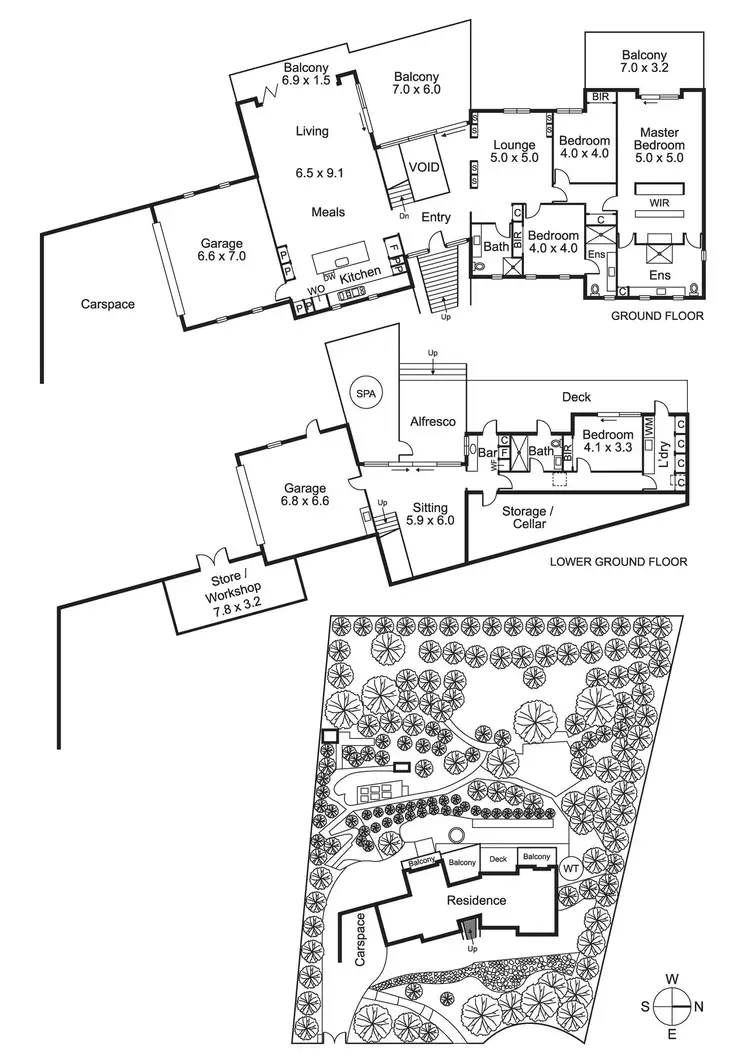 Floorplan of Homely house listing, 9 Panoramic Terrace, Berwick VIC 3806