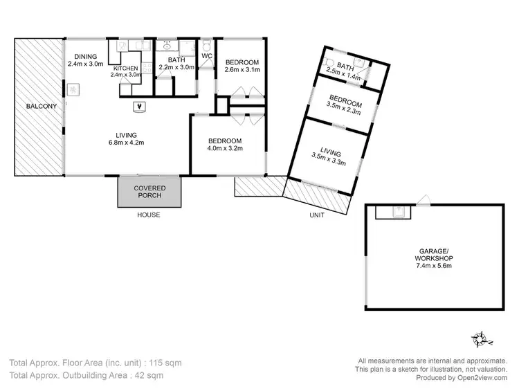 Floorplan of Homely house listing, 8 Lantana Place, Primrose Sands TAS 7173