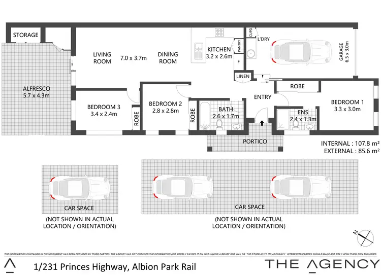 Floorplan of Homely villa listing, 1/231 Princes Highway, Albion Park Rail NSW 2527