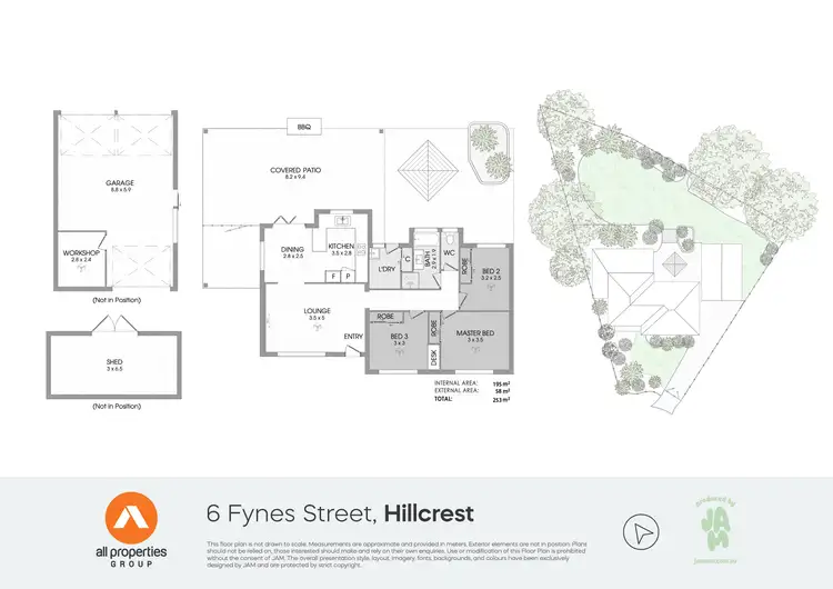 Floorplan of Homely house listing, 6 Fynes Street, Hillcrest QLD 4118