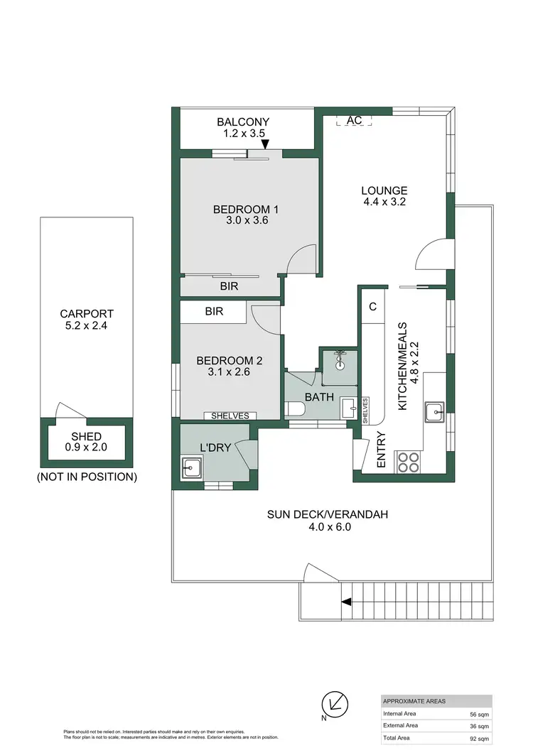 Floorplan of Homely house listing, 3/14 Pacific Parade, West Beach SA 5024