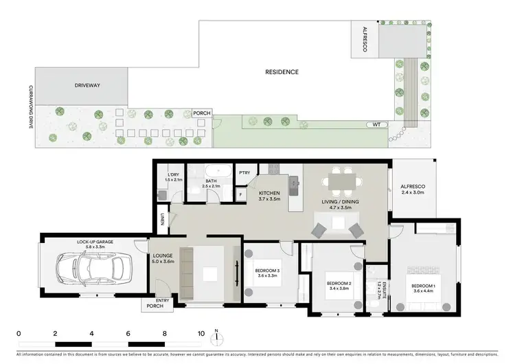 Floorplan of Homely house listing, 50a Currawong Drive, Port Macquarie NSW 2444