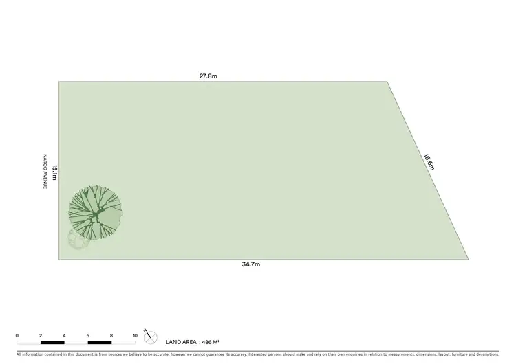 Floorplan of Homely land listing, 11 Naroo Avenue, Summerland Point NSW 2259