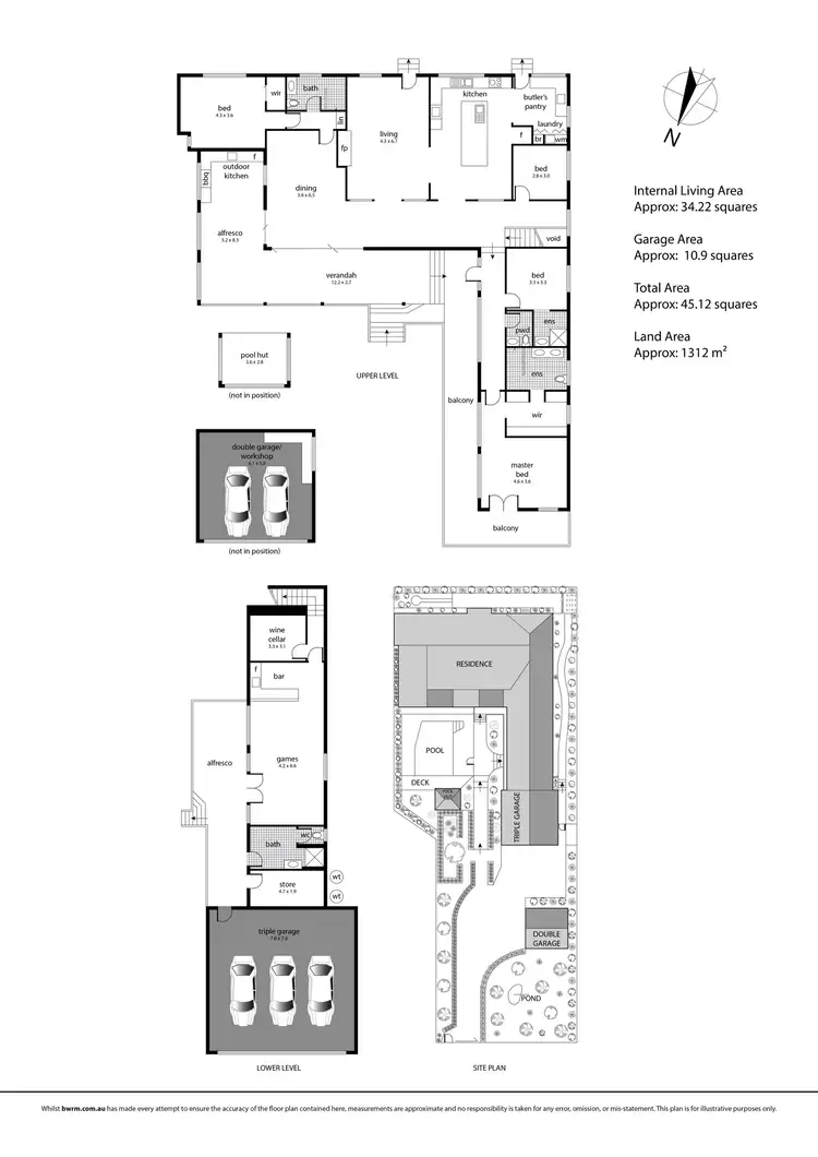 Floorplan of Homely house listing, 13 James Street, Dromana VIC 3936
