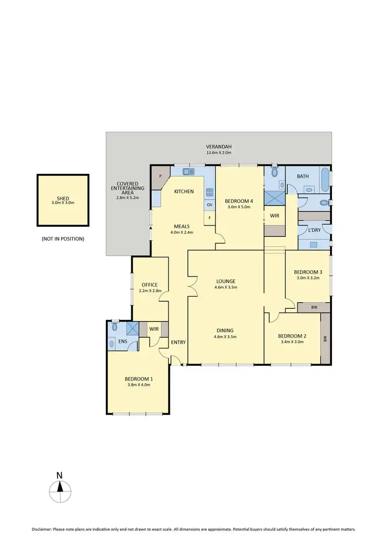 Floorplan of Homely house listing, 180 Gap Road, Sunbury VIC 3429