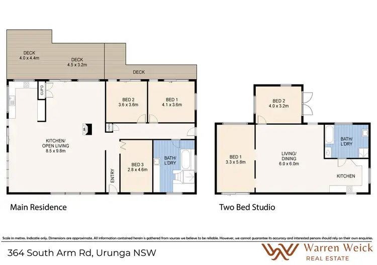 Floorplan of Homely rural property listing, 364 South Arm Road, Urunga NSW 2455