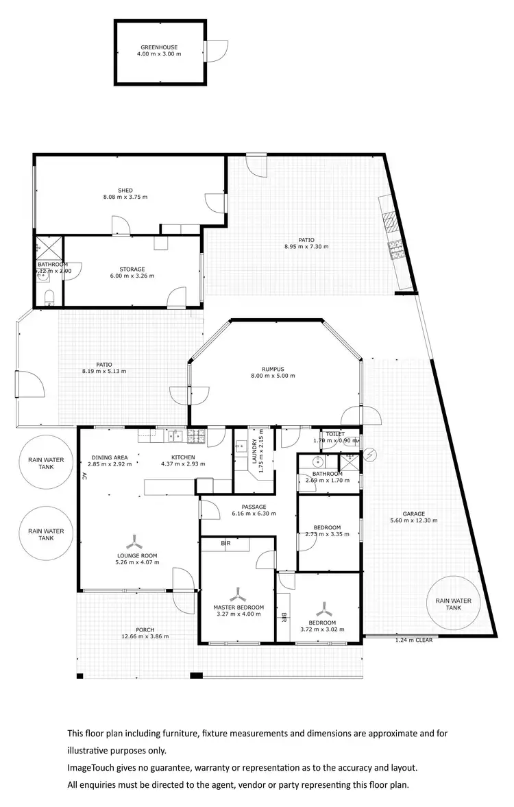 Floorplan of Homely house listing, 1 Brockworth Road, Port Lincoln SA 5606