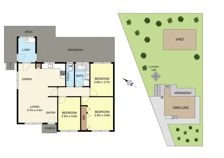 Floorplan of Homely house listing, 35 Tarhilla Drive, Launching Place VIC 3139