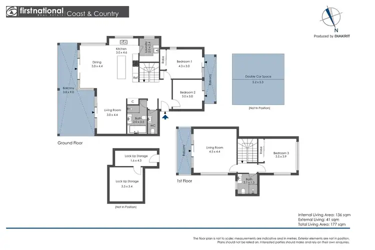 Floorplan of Homely unit listing, 102/15 Noble Street, Gerringong NSW 2534
