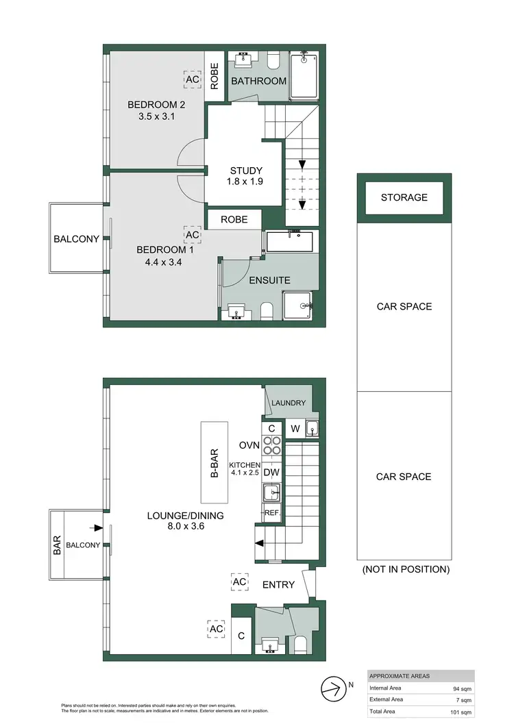 Floorplan of Homely house listing, 402/268 Flinders Street, Adelaide SA 5000