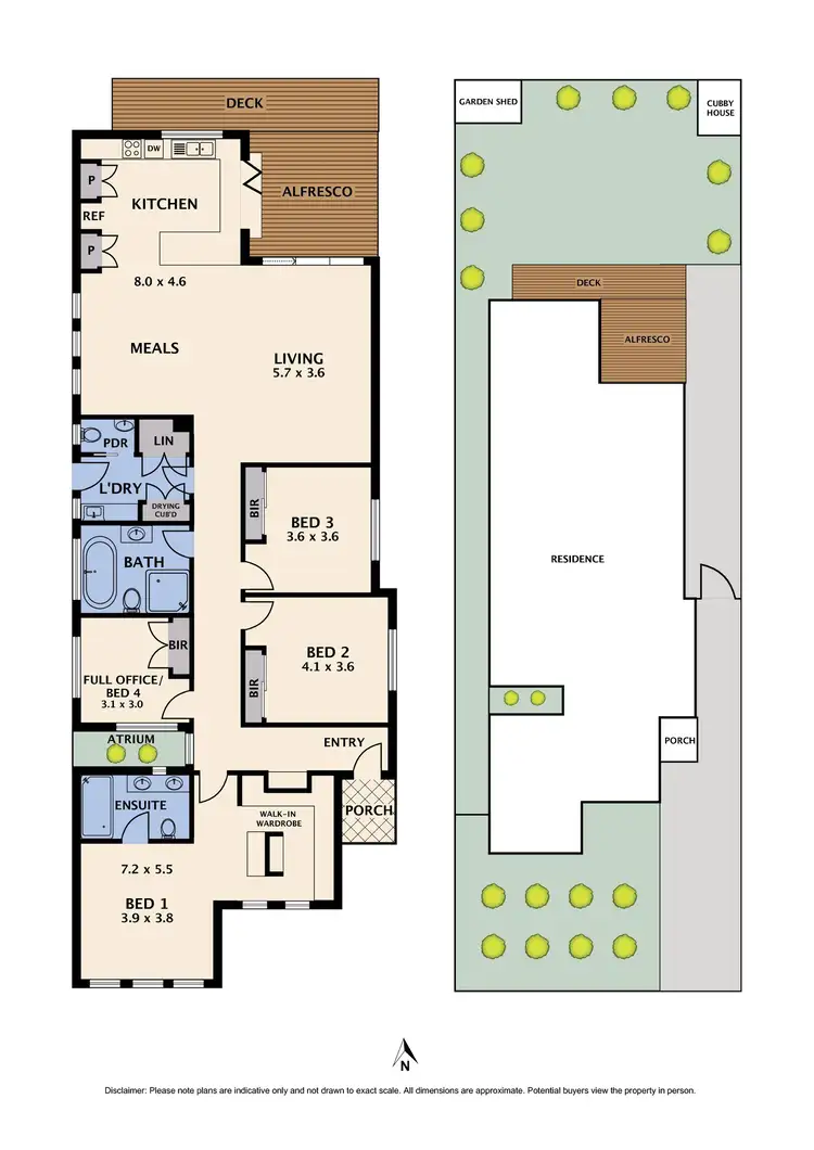 Floorplan of Homely house listing, 6 Locksley Avenue, Reservoir VIC 3073
